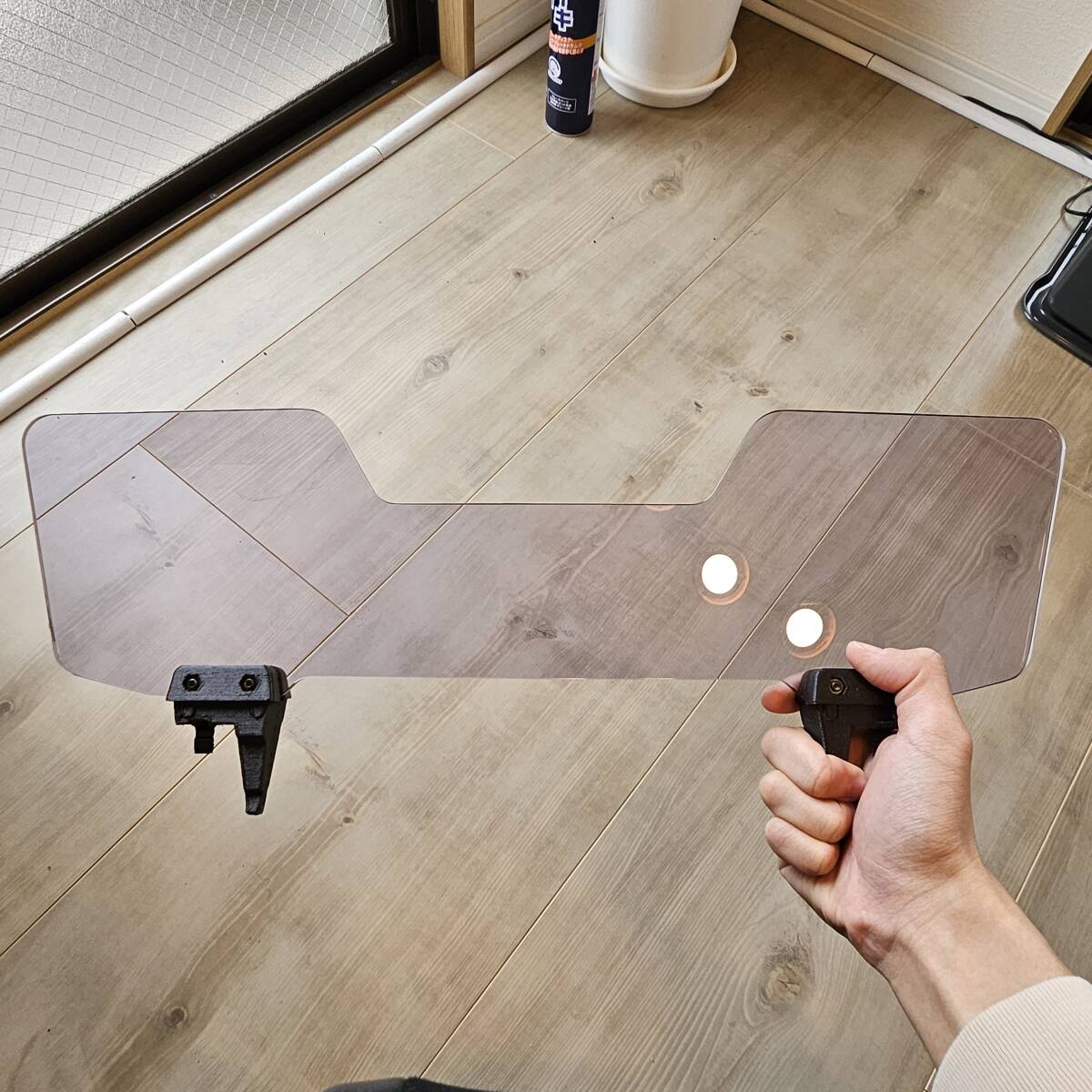 アクリルウィンドブロッカー hard-coat STUDIO RS501 アクリルウィンド