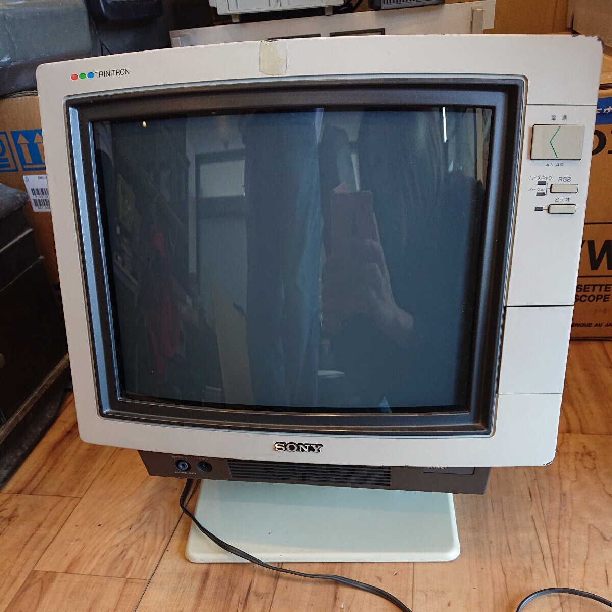 SONY トリニトロンモニター KX-14HD デジタルRGB/アナログ/ビデオ SONY