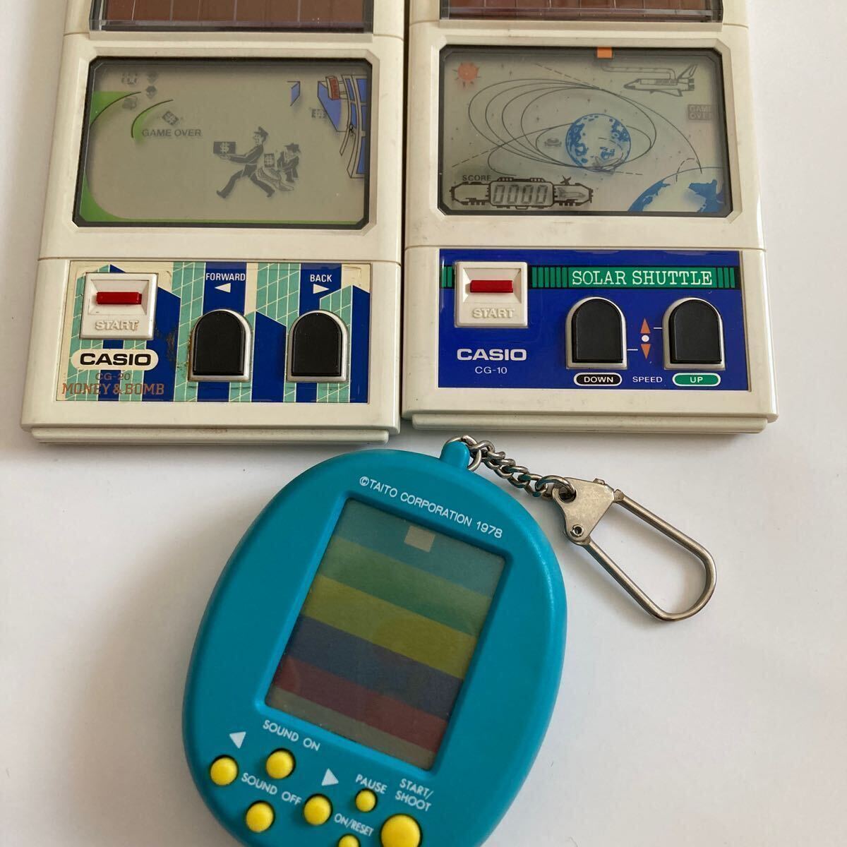 Bibian 比比昂- カシオバンダイ80 90年代携帯ゲーム3台CASIO BANDAI 