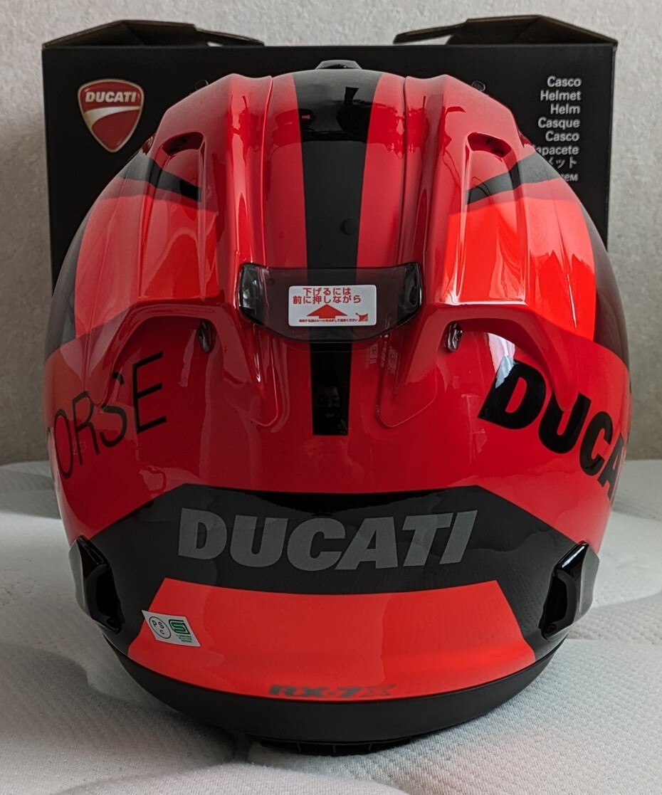 Bibian 比比昂- 未使用Ducati Corse V6 L Arai RX-7X ドゥカティ 