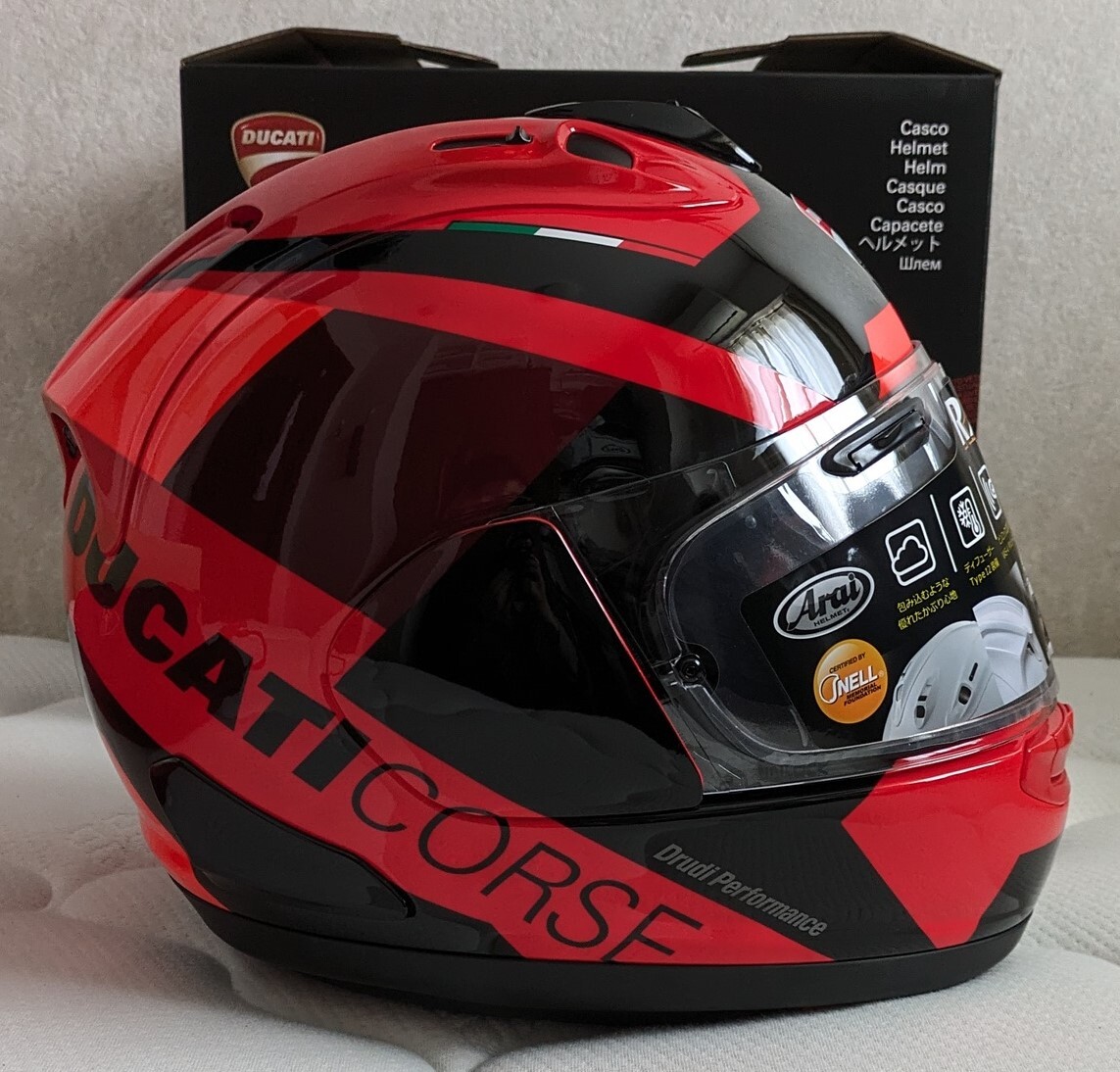 Ducati Corse V6 - フルフェイスヘルメット | Motorcycle wear