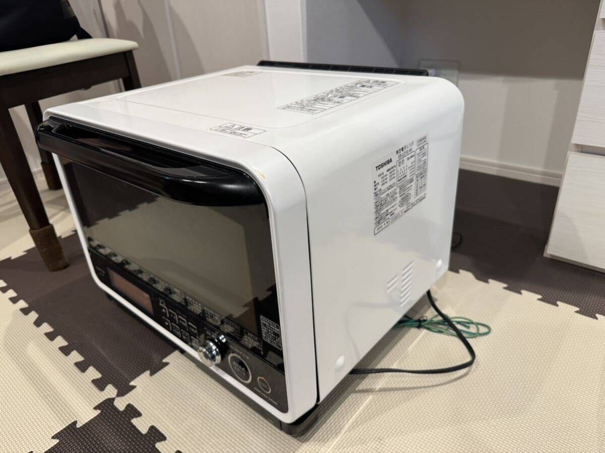 TOSHIBA オーブンレンジ ER-LD10(W) Amazon | 東芝 石窯ドーム 加熱水蒸気オーブンレンジ グラン