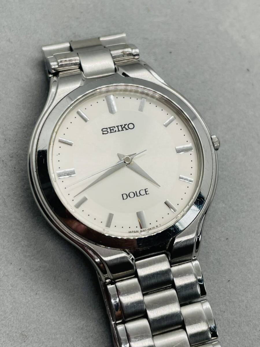 SEIKO セイコー Dolce ドルチェ 8J41-0A10 160576 メンズ クォーツ 腕時計  SEIKO DOLCE セイコー『ドルチェ』8J41-0A10