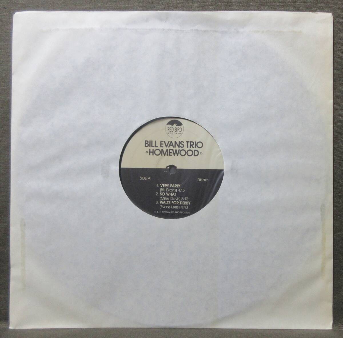 ジャズレコード　Bill Evans/HOMEWOOD Bill Evansのブート盤レコード(Homewood, Live in Europe) - K's