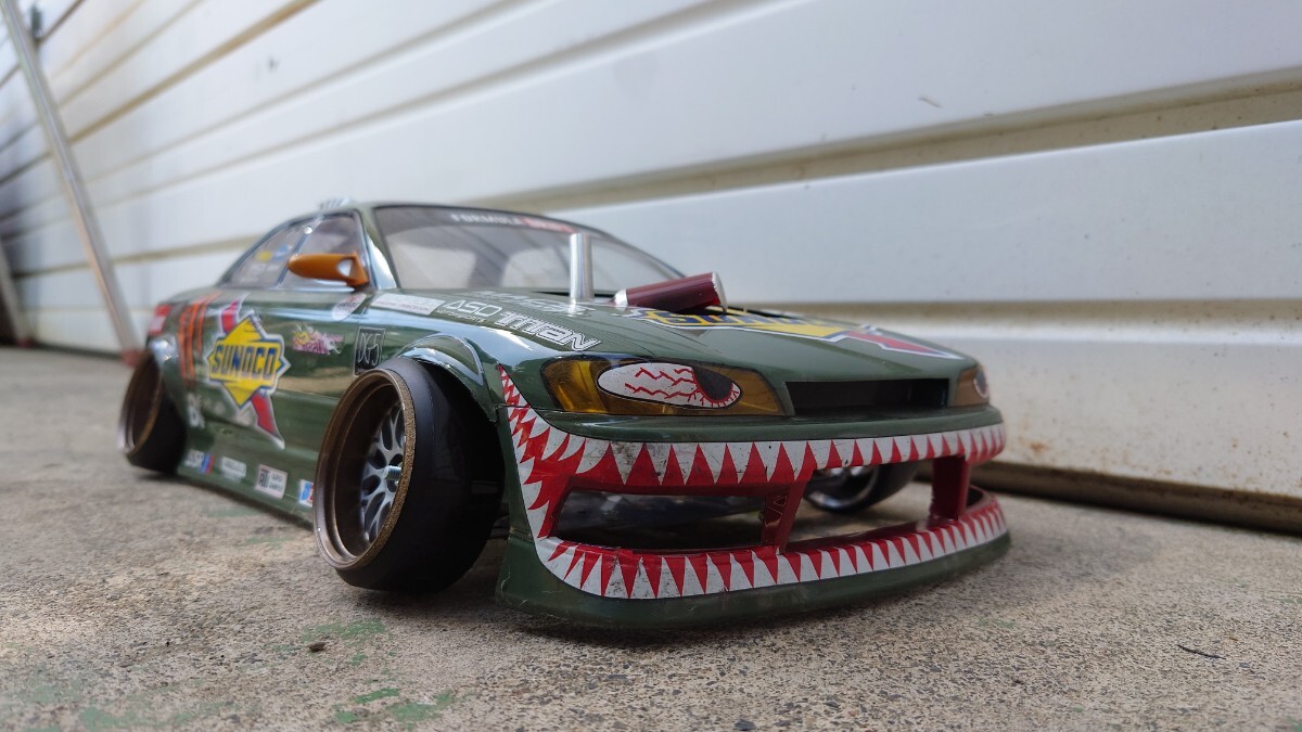 overdose ラジコンボディ　90系マークII リバース overdose ラジコンボディ 90系マークII リバース Amazon.co.jp