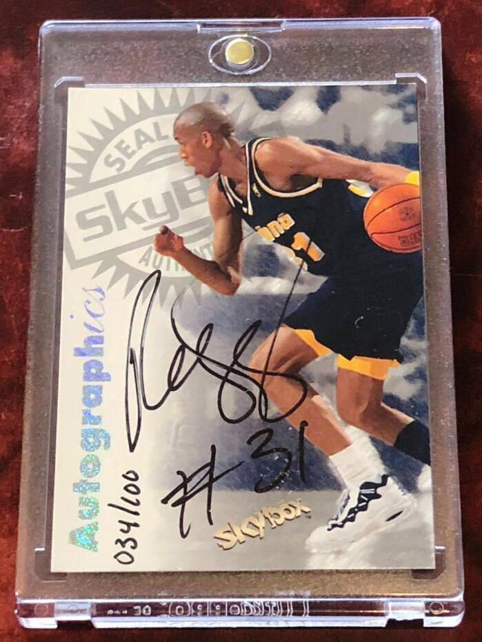 レジーミラー サイン入り8×10フォト　NBA トレーディングカード　保証書付 レジーミラー サイン入り8×10フォト NBA トレーディングカード 保証