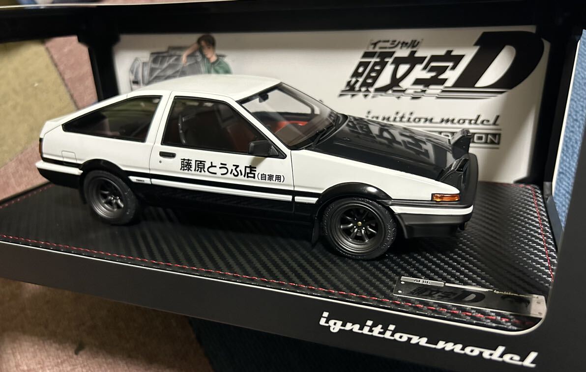 イグニッションモデル 1/18 頭文字D AE86 TRUENO イグニッションモデル 1/18 頭文字D AE86 トレノ - メルカリ