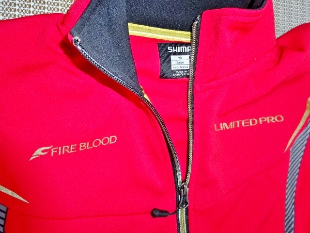 シマノ FIRE BLOOD ファイアブラッド ジャージ 上下 M