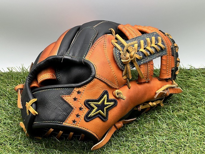 ローンスター 硬式グローブ 内野手用 黒 LoneStar ローンスター 硬式グローブ 内野手用 黒 LoneStar