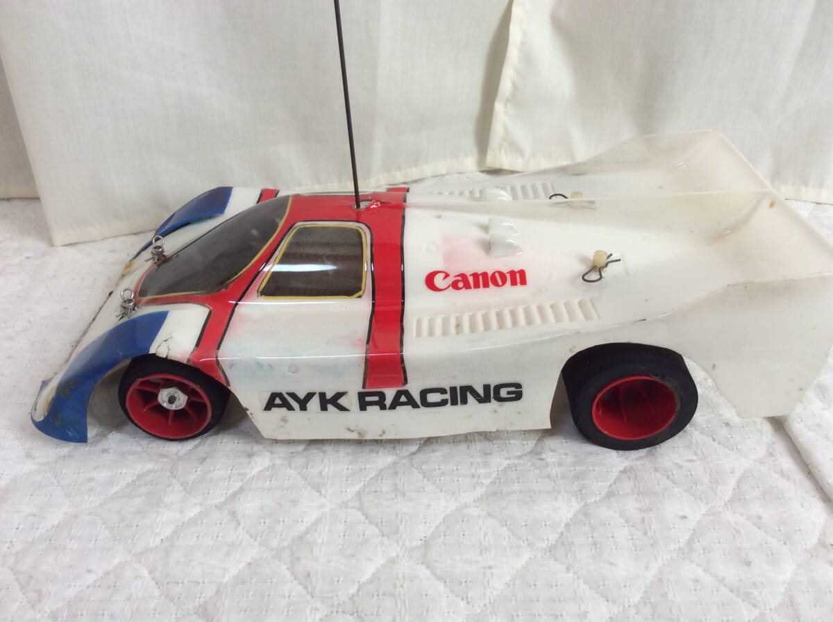 ayk (青柳)クワトロ4wd  ラジコン　ビンテージ　レトロ　当時物 Bibian 比比昂 - ラジコンカー AYK RACING 4WD Quattro 青柳金属