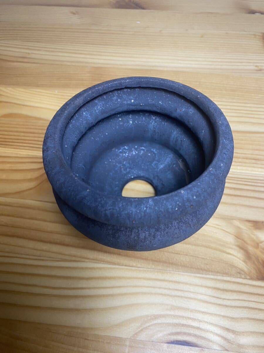 新品未使用 細川政己 陶器鉢 y鉢 霞鉢（細川政己 特大鉢 霞鉢
