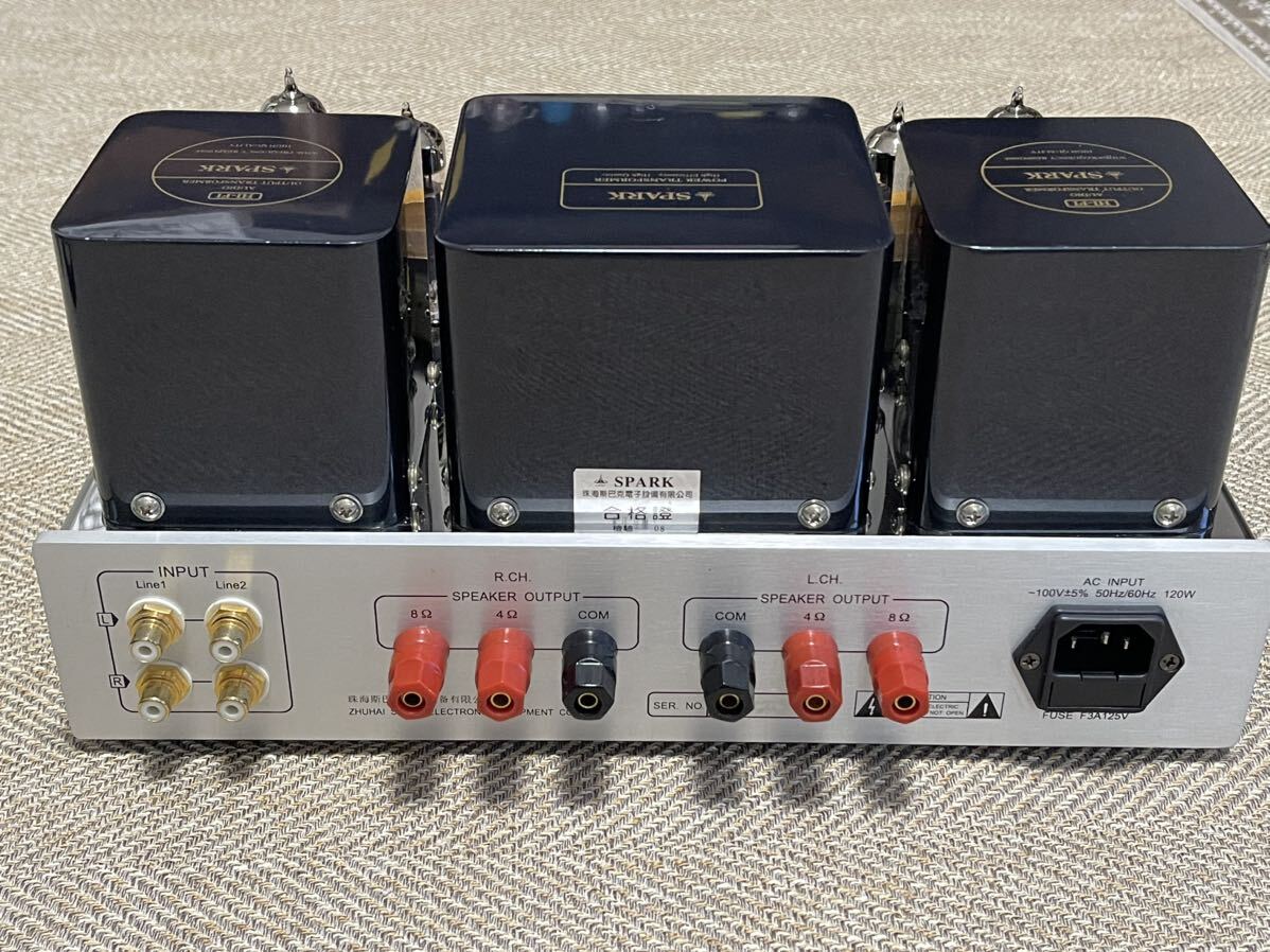 SPARK 884A (真空管付属無し/送料込) SPARK 884A (真空管付属無し/送料込) - メルカリ