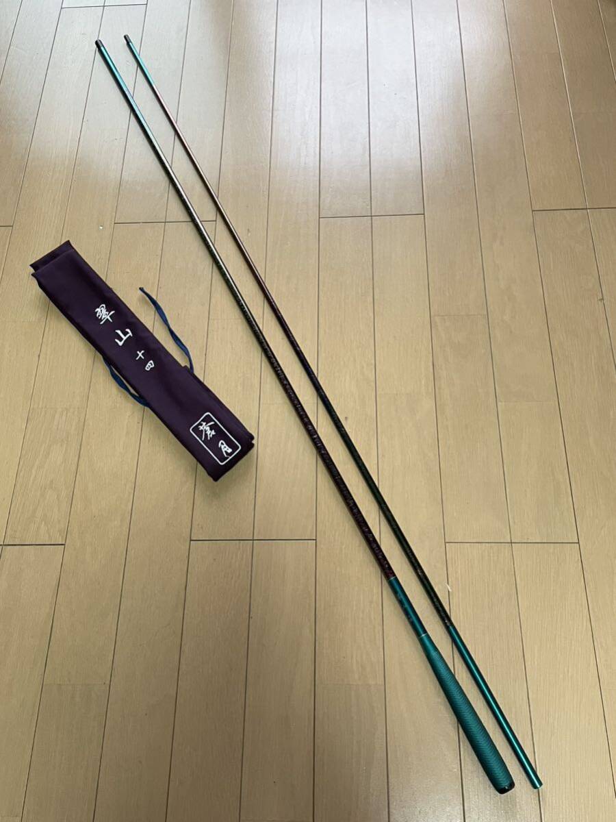 ★特選品★　蒼月　緲天　13尺　中軟式本調子　段塗　二層竿袋　カーボン製 ☆特選品☆蒼月緲天13尺中軟式本調子段塗二層竿袋カーボン製