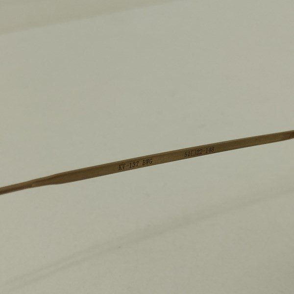 金子眼鏡 KV-137 BWG サイズ51□22-148