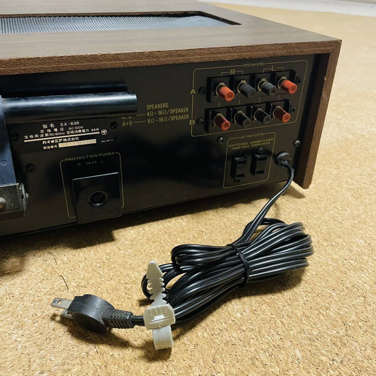 Bibian 比比昂- Pioneer パイオニアステレオレシーバーSX-636 AM