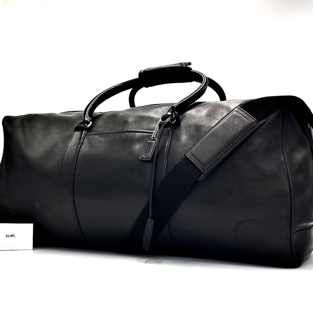 1円【未使用級】入手困難品 COACH コーチ メンズ ショルダー