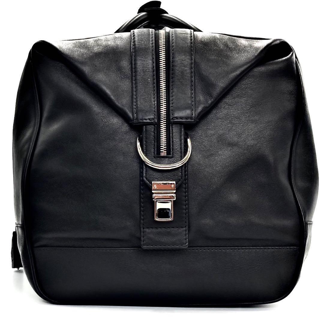 【未使用級】コーチ ボストンバッグ 黒 レザー F70561 ショルダー付 未使用級】コーチ ボストンバッグ 黒 レザー F70561 ショルダー付