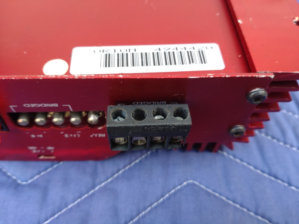 【最終値下げ】希少 ORION 425 HCCA アンプ Orion 425 HCCA & CONCEPT 97.1 set Power Amplifier good