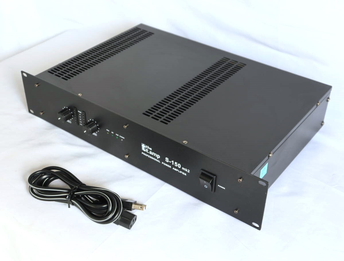 美品　パワーアンプ　thomann S-150mk2　完動品 楽天市場】thomann (トーマン) / S-150mk2 - パワーアンプ