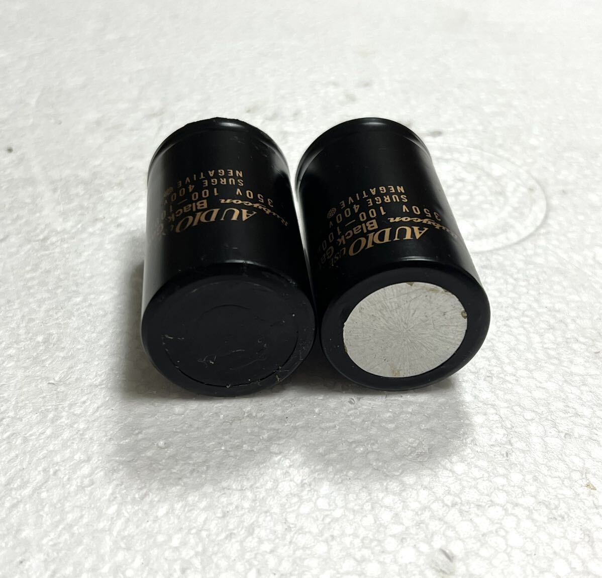 Bibian 比比昂- Rubycon Black Gate 350V 100-100uf コンデンサ