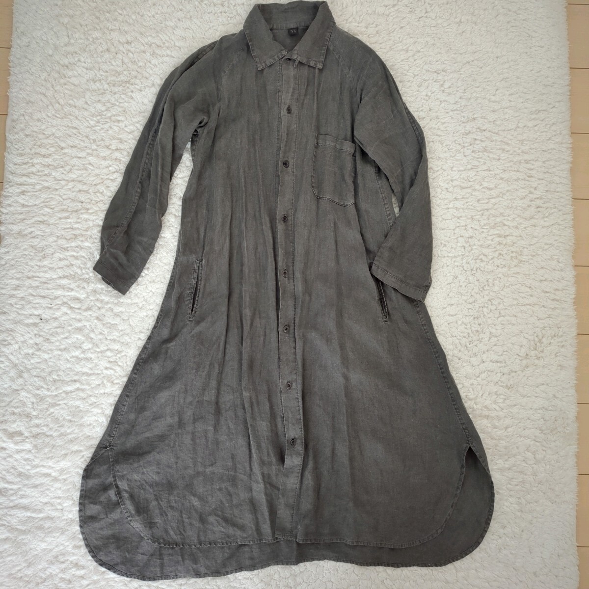 Bibian 比比昂 - 良品 Y'sワイズ ヨウジヤマモト 墨染 麻コート
