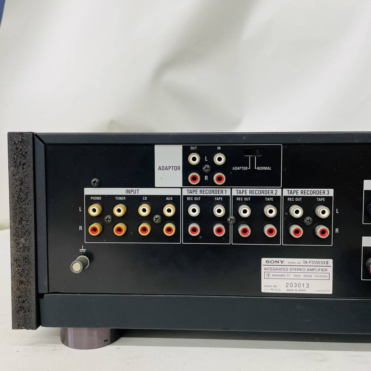 SONY TA-F555ESXⅡ プリメインアンプ（ジャンク） ジャンク品】SONY TA-F555ES プリメインアンプ - メルカリ