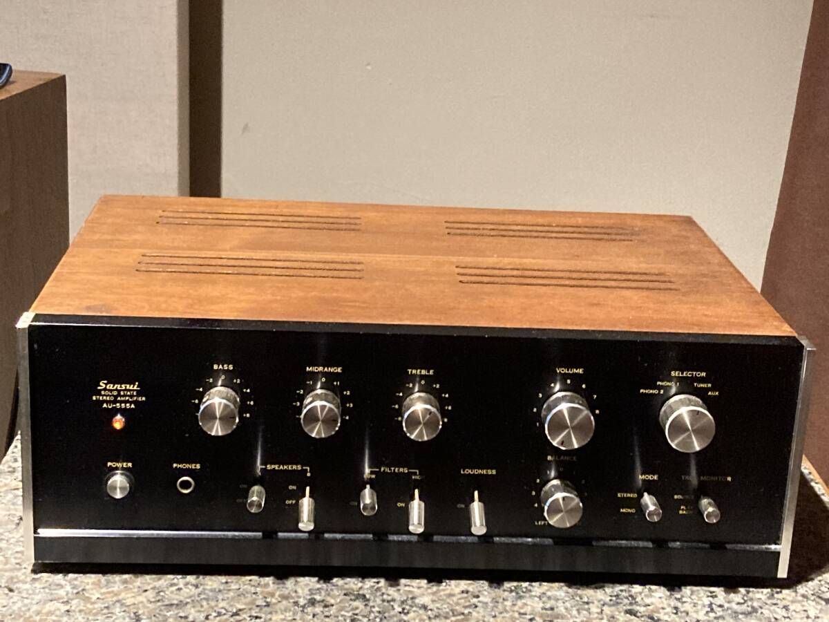 Bibian 比比昂- 【SANSUI（サンスイ）・AU-555A（プリメイン
