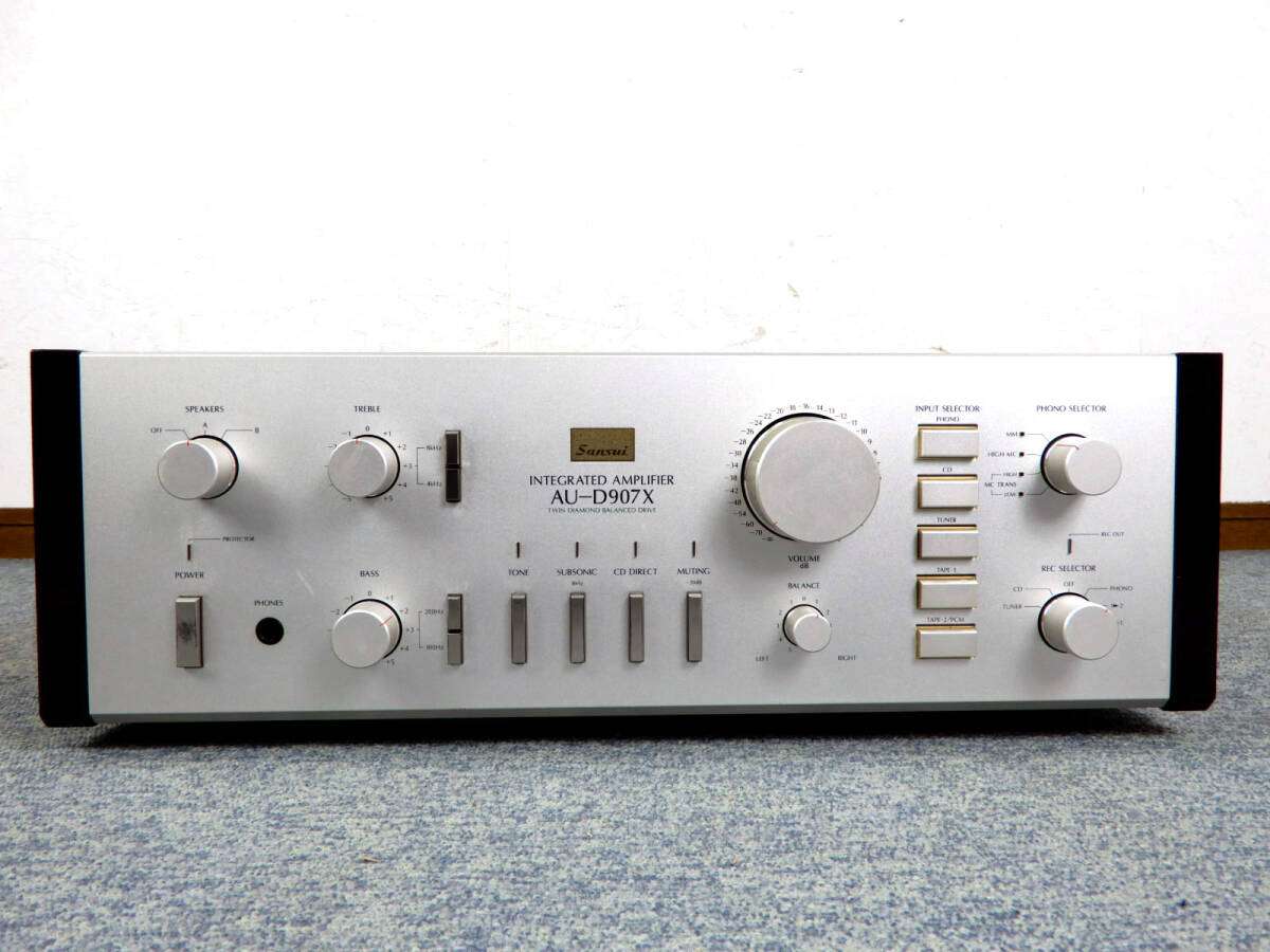 名機 希少 SANSUI AU-D907X DECADE サンスイ黄金期モデル 2025年最新