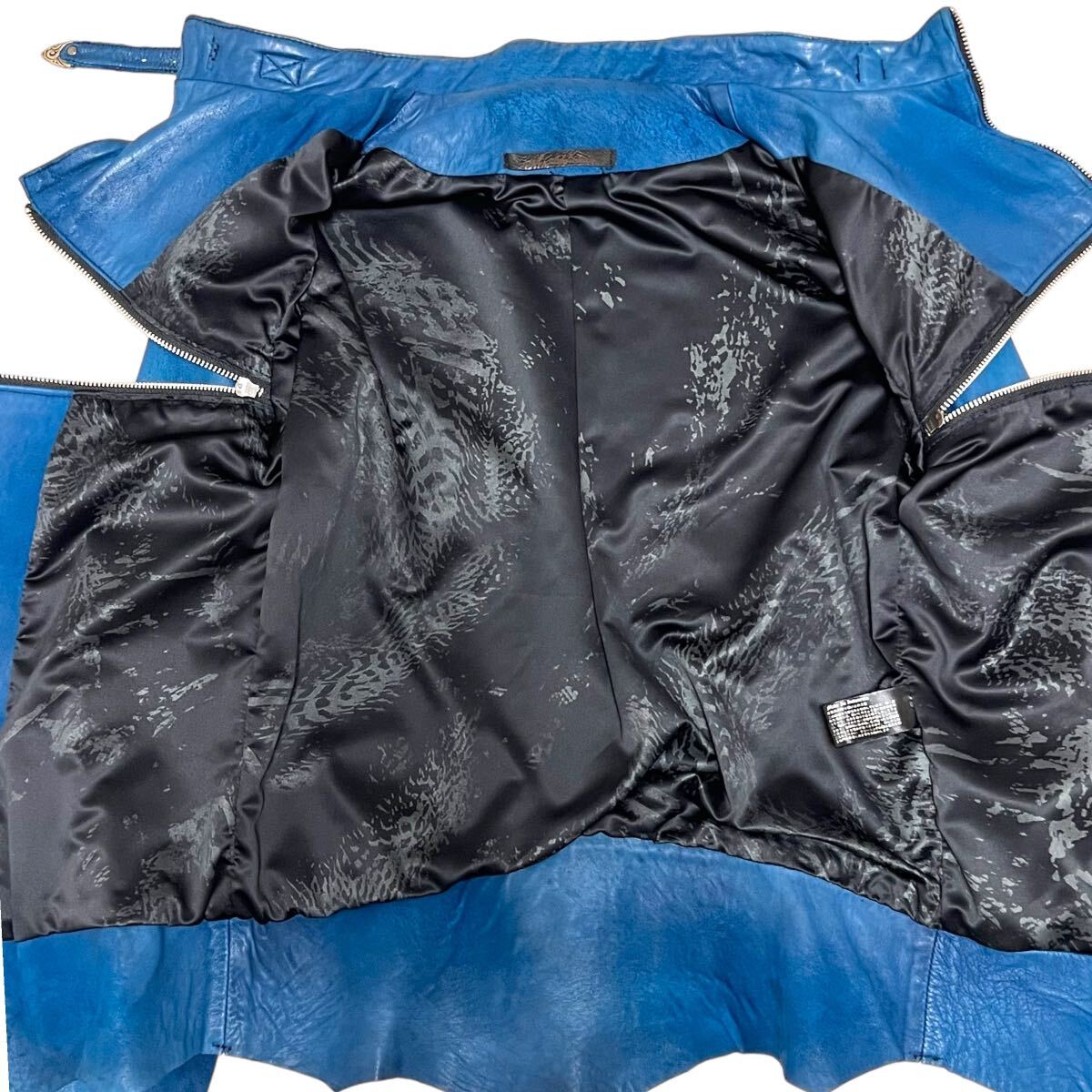 Bibian 比比昂- 14th addiction leather jacket cross zip