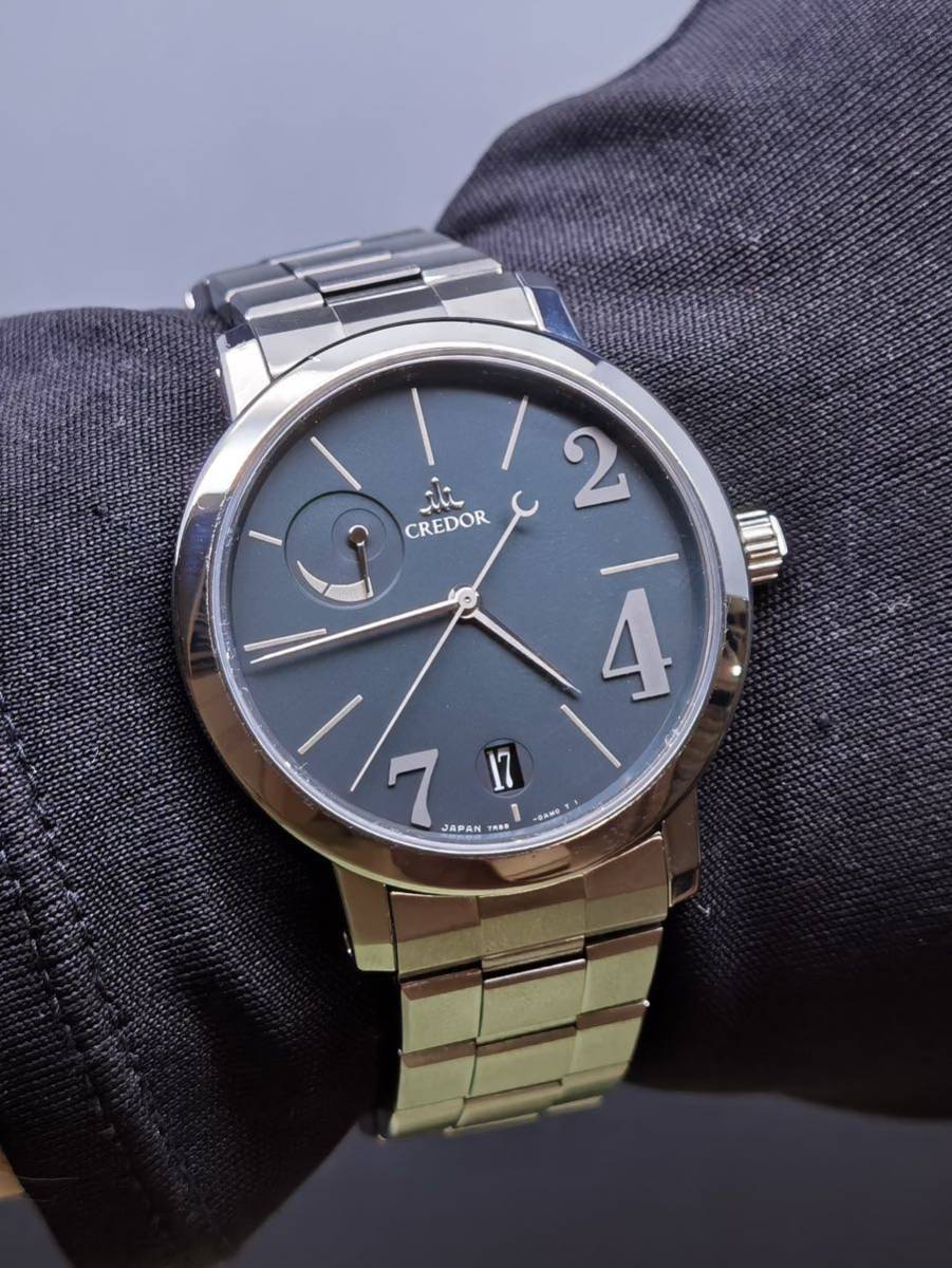 【美品】セイコー クレドール【7R88-0AS0】スプリングドライブ 手巻き 楽天市場】セイコー SEIKO GCLH985/7R88-0AK0 クレドール ノード