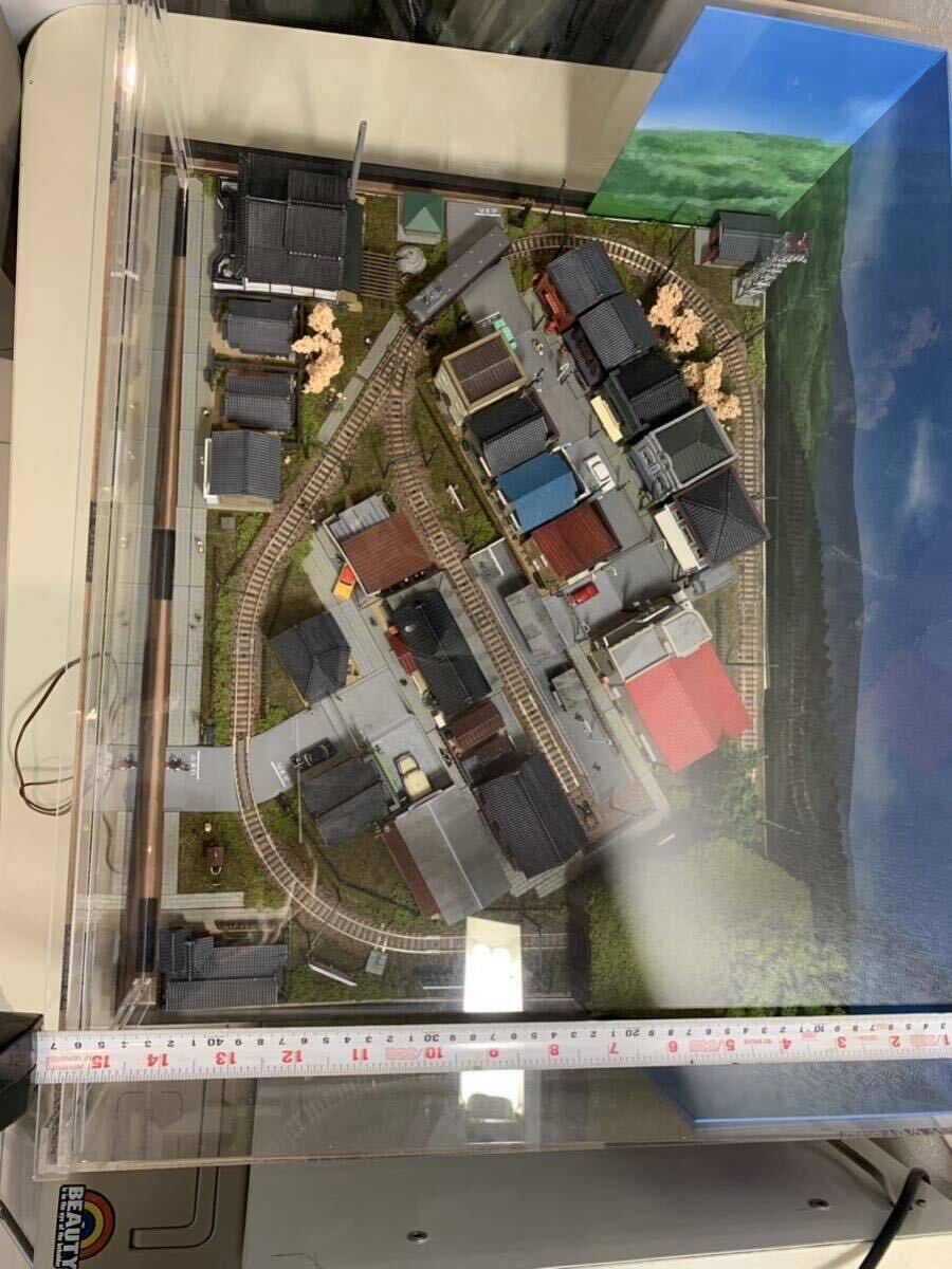 完成品 Nゲージ鉄道模型 ジオラマ 昭和「鉄道模型」をつくる