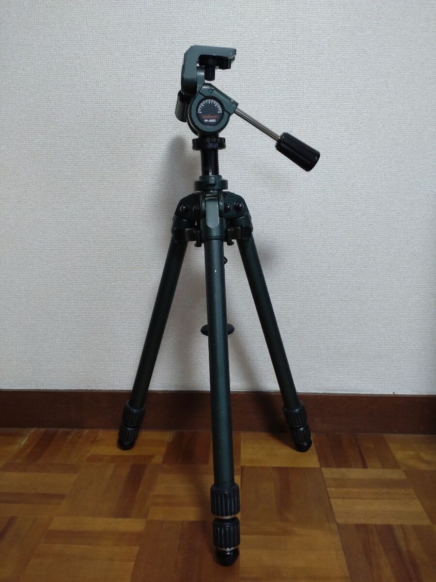 ベルボン 三脚 Velbon Mark-6G + 雲台 PH-260G グリーン