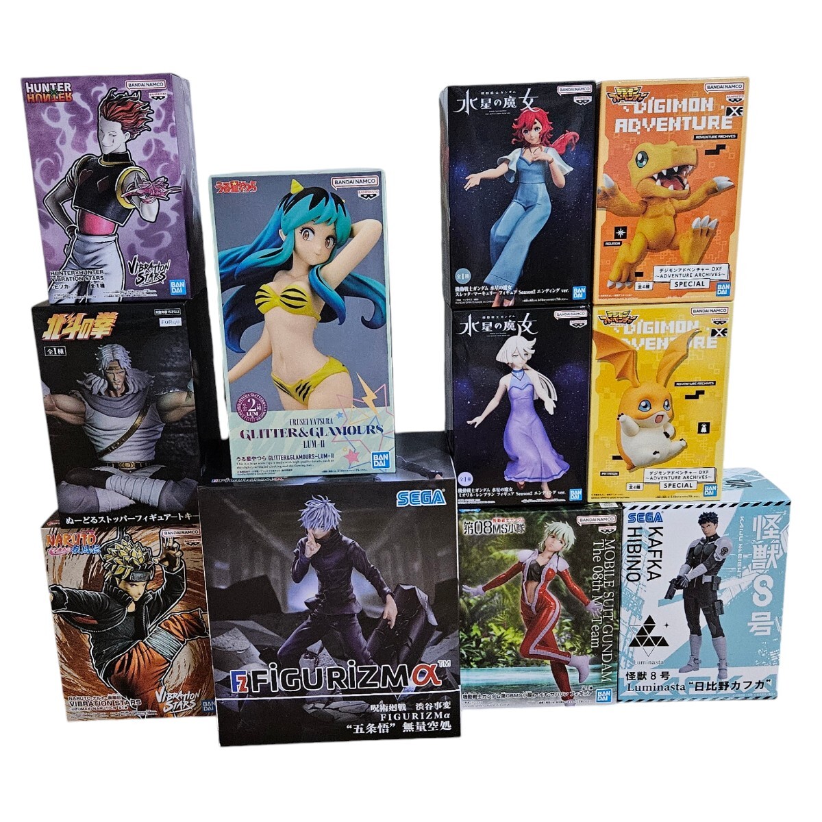 Bibian 比比昂- プライズフィギュアまとめ売り北斗の拳ナルト呪術廻戦 