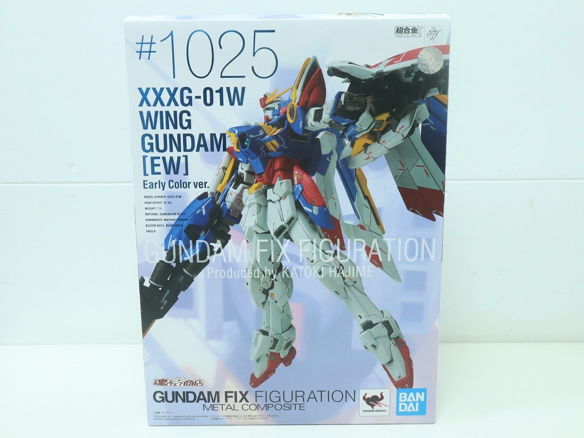 未開封 GUNDAM FIX FIGURATION METAL COMPOSITE ウイング 未開封 GUNDAM FIX FIGURATION METAL COMPOSITE ウイング