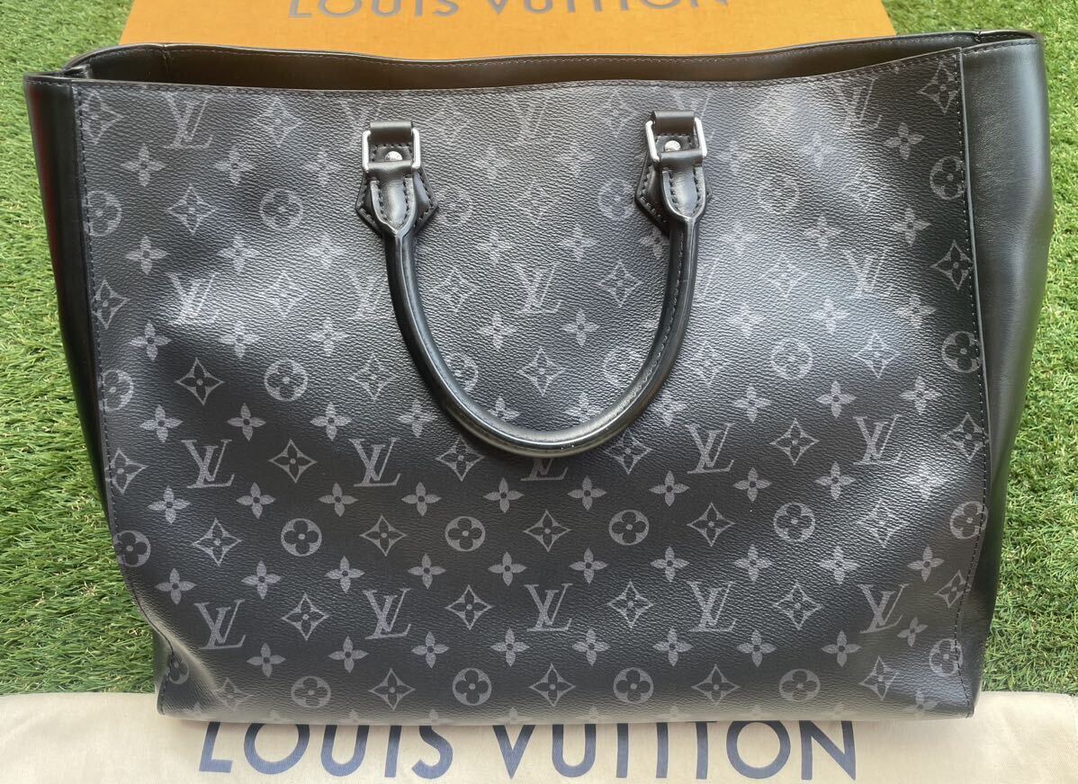 LOUIS VUITTON モノグラムエクリプス グランサック ブラック