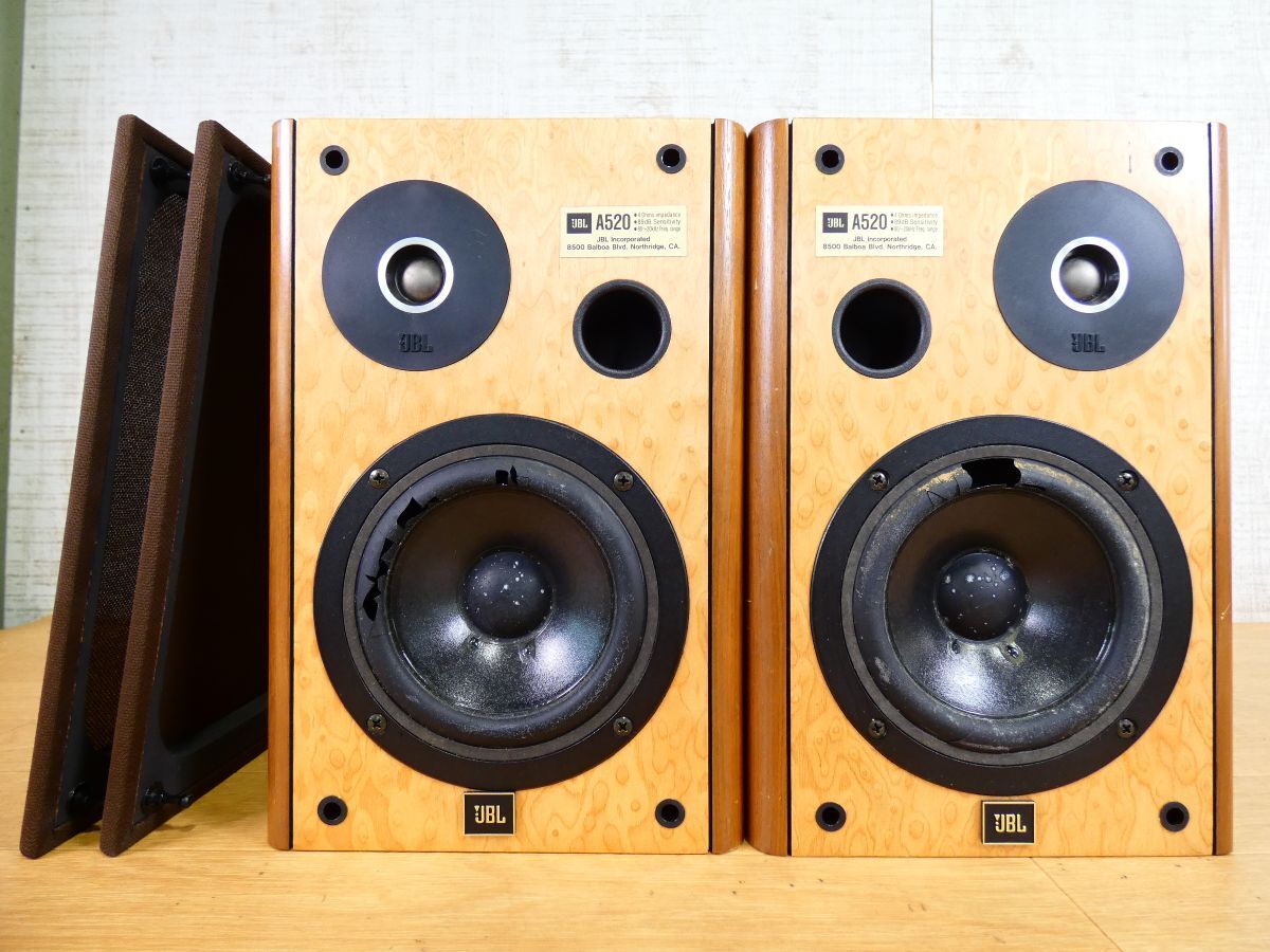 JBL A520 Vecchio スピーカー ペア 音出しOK