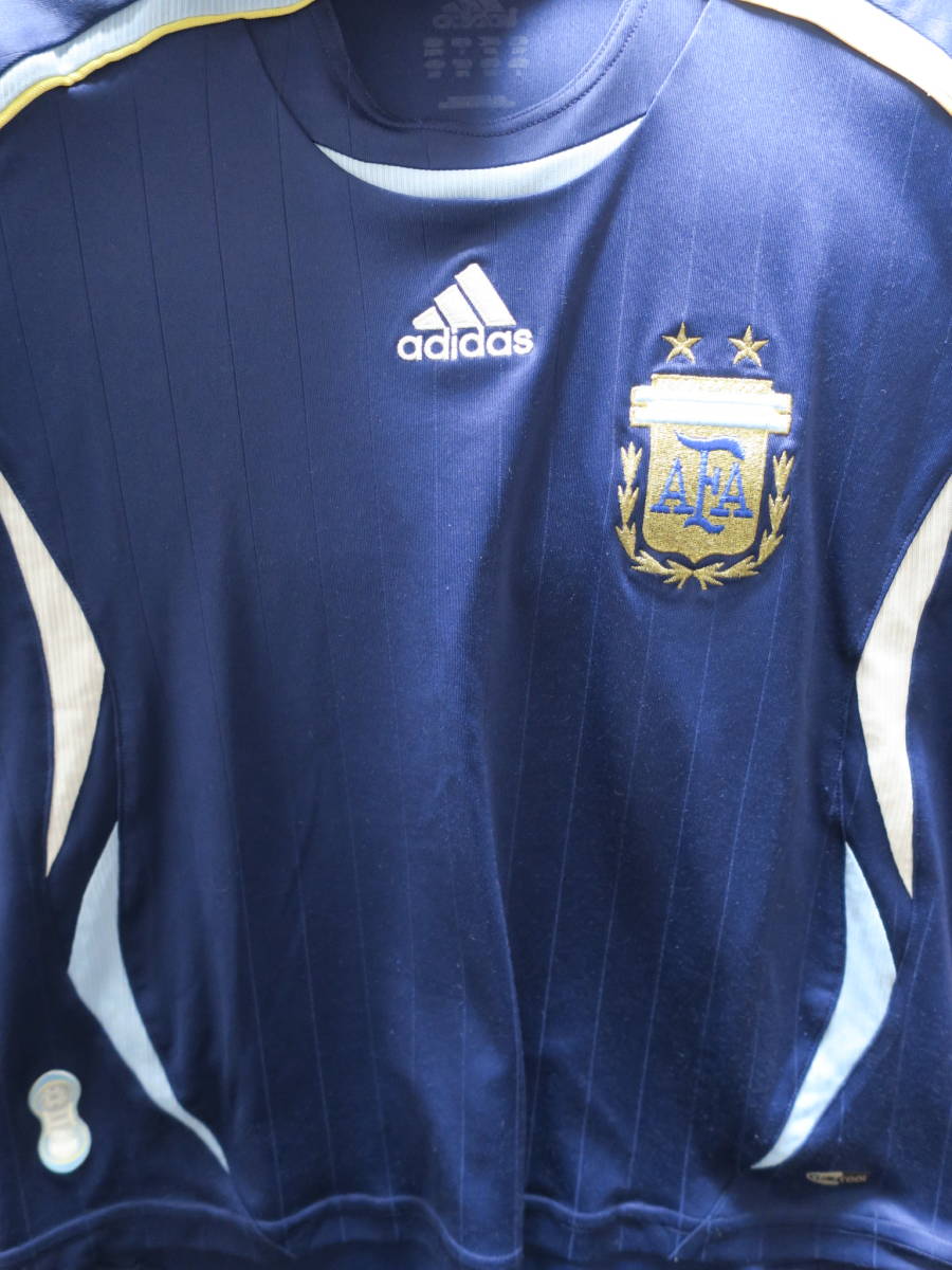 adidas アルゼンチン代表 06/07 ユニフォーム ホーム 半袖 #19