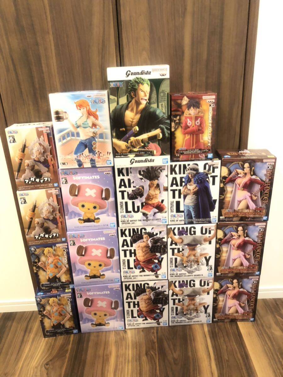 ワンピース キングオブアーティスト ルフィなど【まとめ売り】 キングオブアーティスト ワンピース フィギュア プライズ まとめ売り