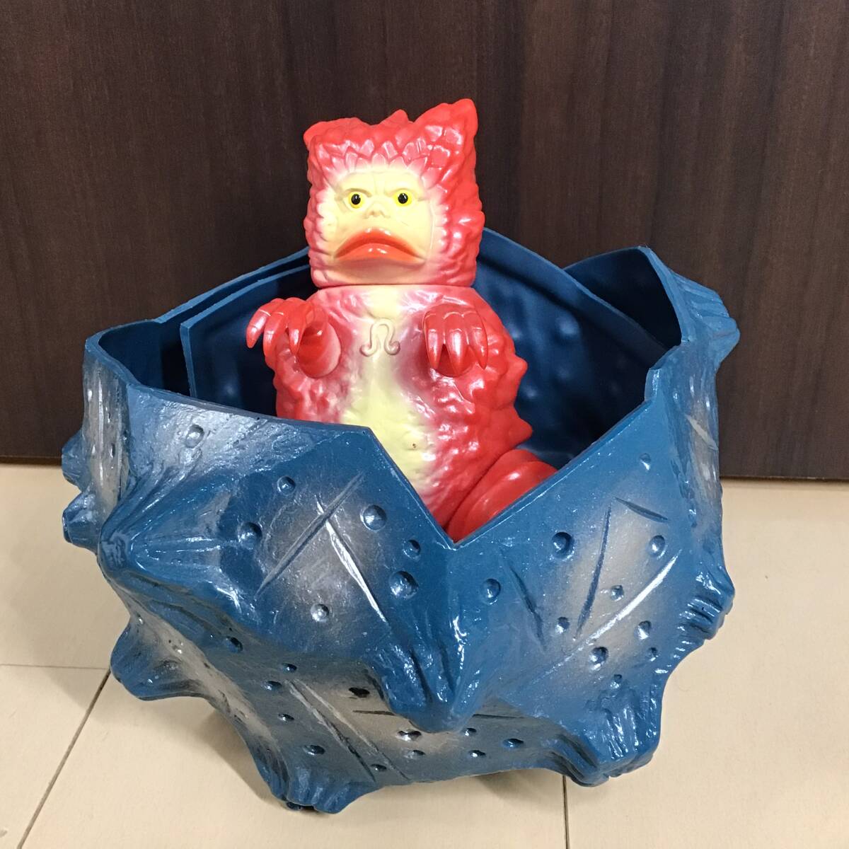 Bibian 比比昂 - ※訳あり 怪獣ソフビ M1号 ガラダマ2期 赤