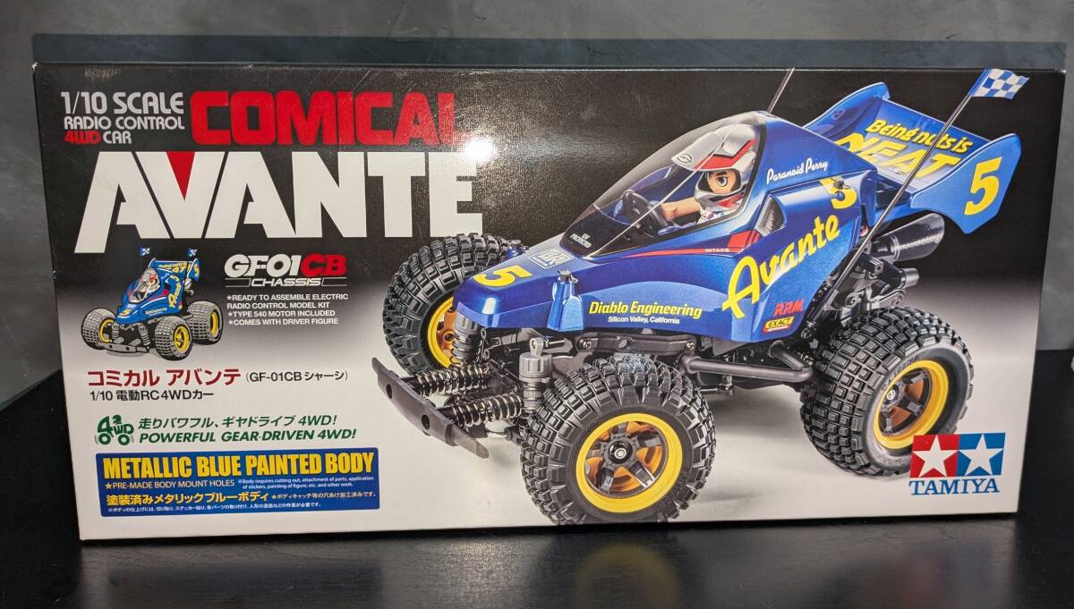 タミヤ コミカル アバンテ GF-01CBシャーシ　フルセット　LED付き タミヤ コミカル アバンテ GF-01CBシャーシ フルセット LED付き
