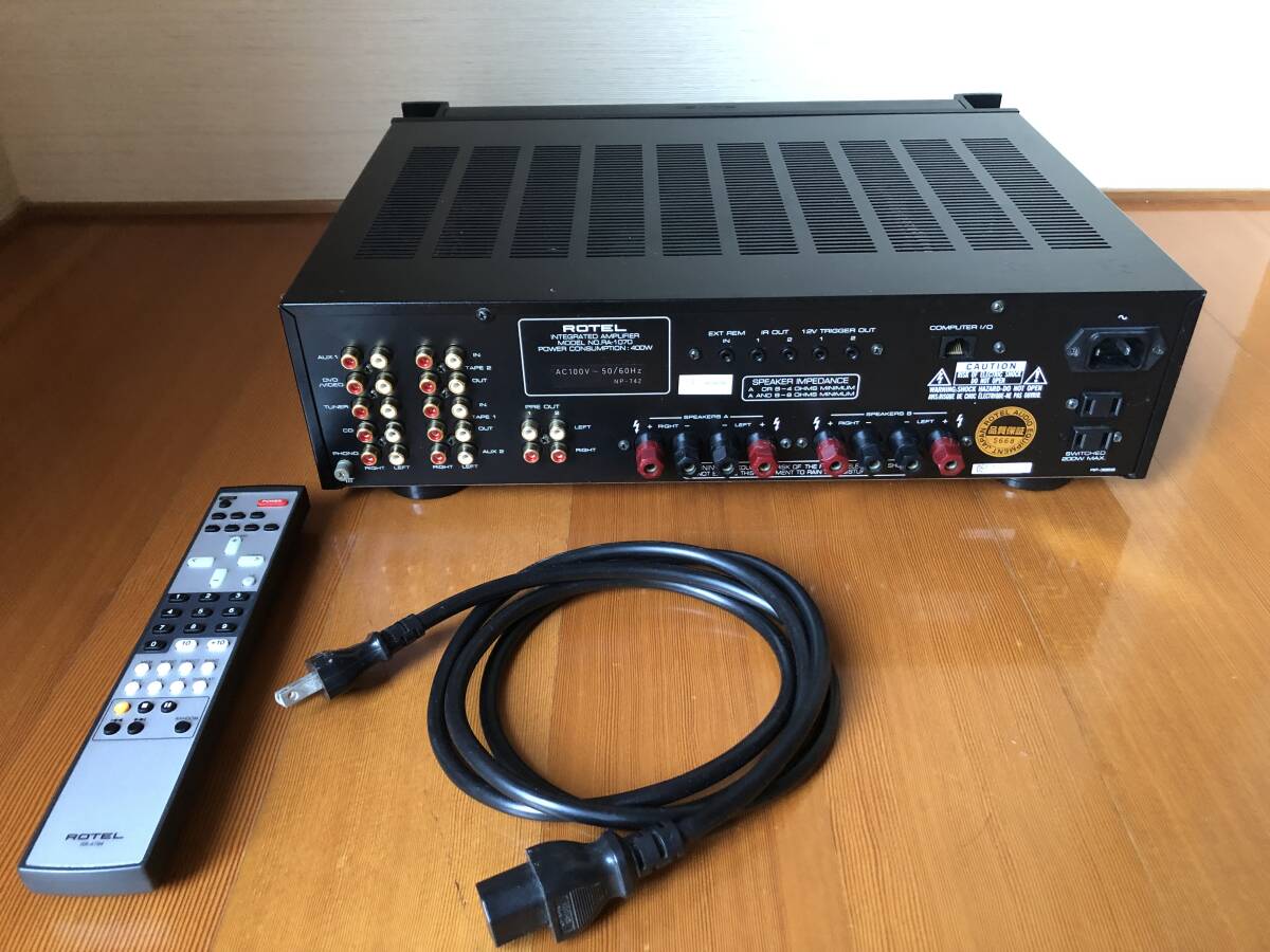 Bibian 比比昂 - ROTEL ローテル RA-1070 プリメインアンプ G