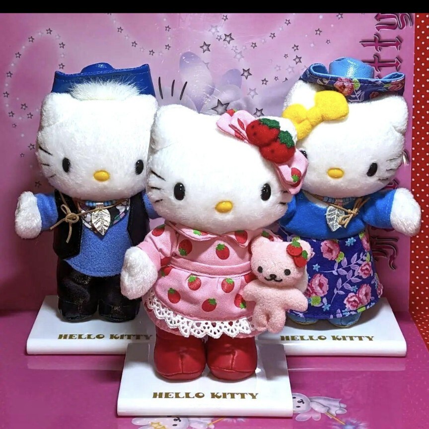 Bibian 比比昂- ハローキティキャラクタードールレトロHello Kitty 