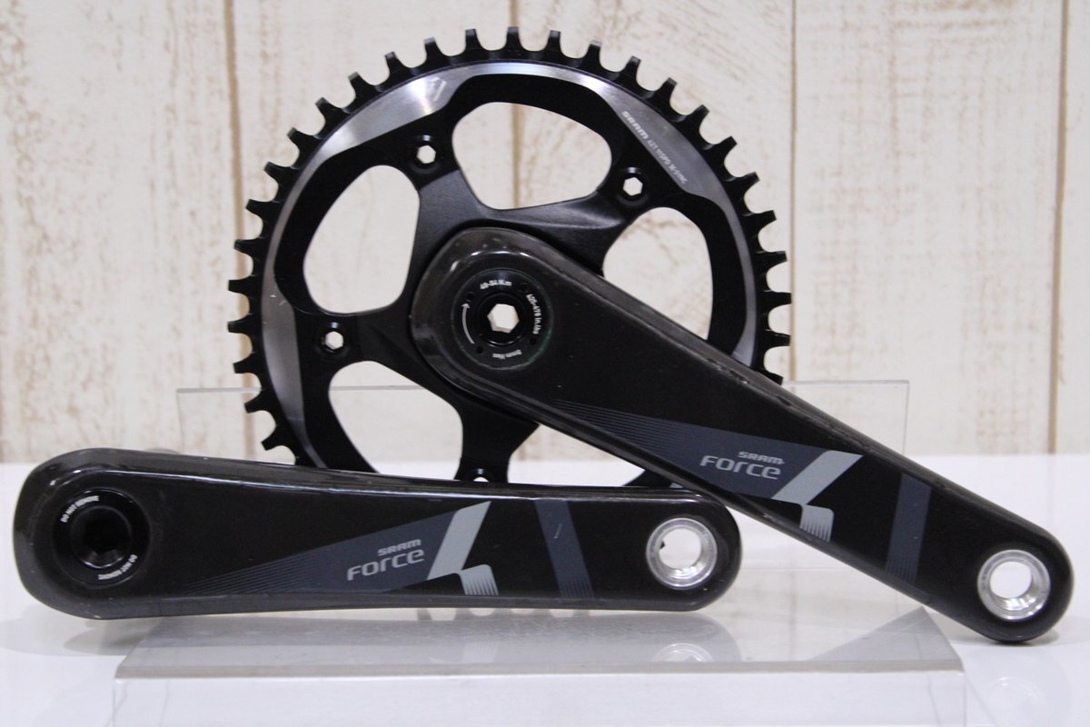 SRAM　スラム　FORCE1 クランク　PF30 SRAM ( スラム ) FORCE1 クランクセット DUB 170mm 46T | 自転車