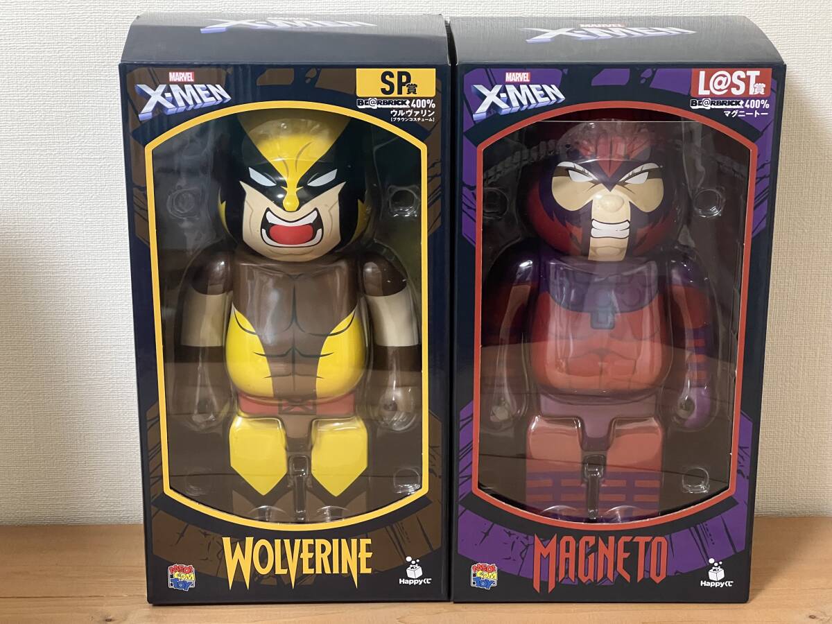 ベアブリック　ハッピーくじ　X-MEN　マーベル　400%　ウルヴァリン　SP賞 マーベル ハッピーくじ ベアブリックX-MENラストワン