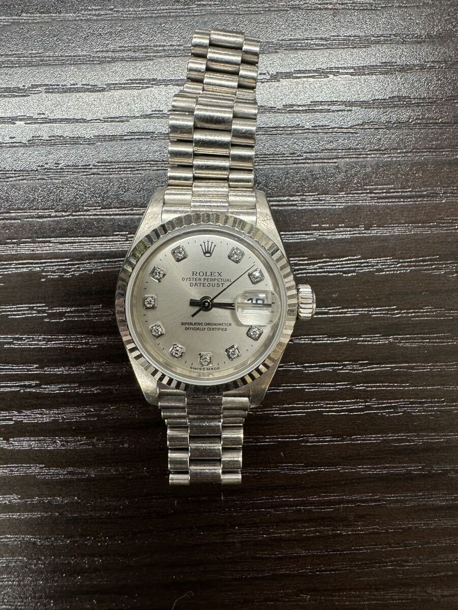 ROLEX デイトジャスト ゴールド/シルバー ロレックス デイトジャスト メンズ ステンレススティール