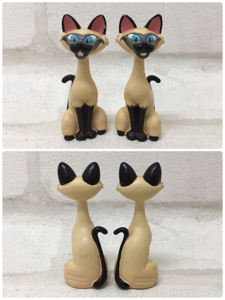 フィギュアリン　ディズニー　猫　キャット　マリー　フィガロ　チシャ猫　フィギュア ディズニーストア 猫の日 ミニ フィギュア 全4個セット おしゃれ