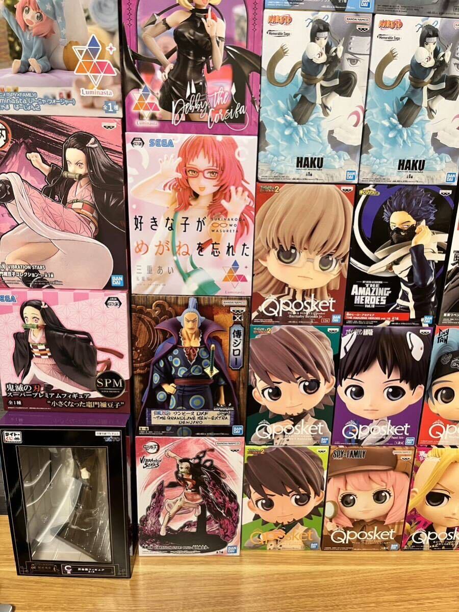 qposket らんま1/2 鬼滅の刃 ワンピース 呪術廻戦 27体セット