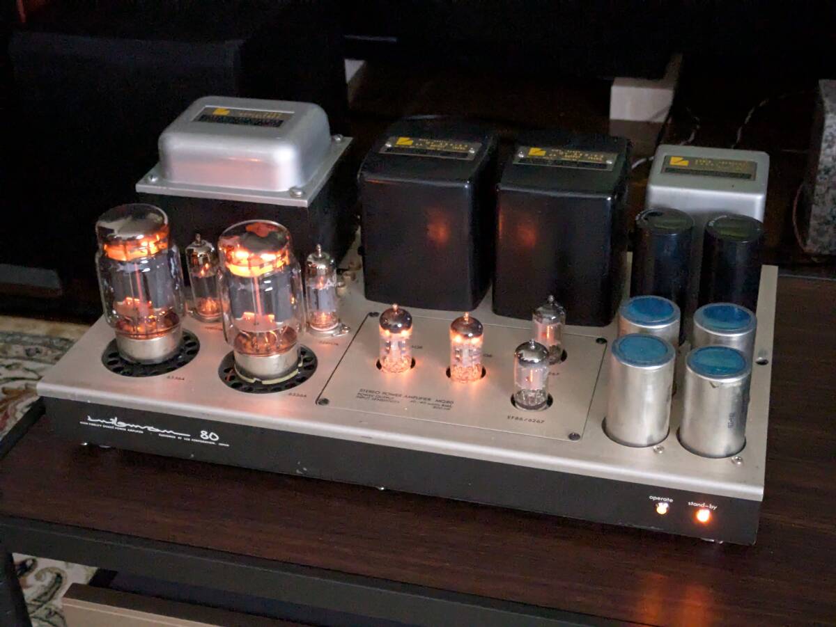 ジャンク品 通電確認のみ LUXMAN MQ80 パワーアンプ 【公式通販】