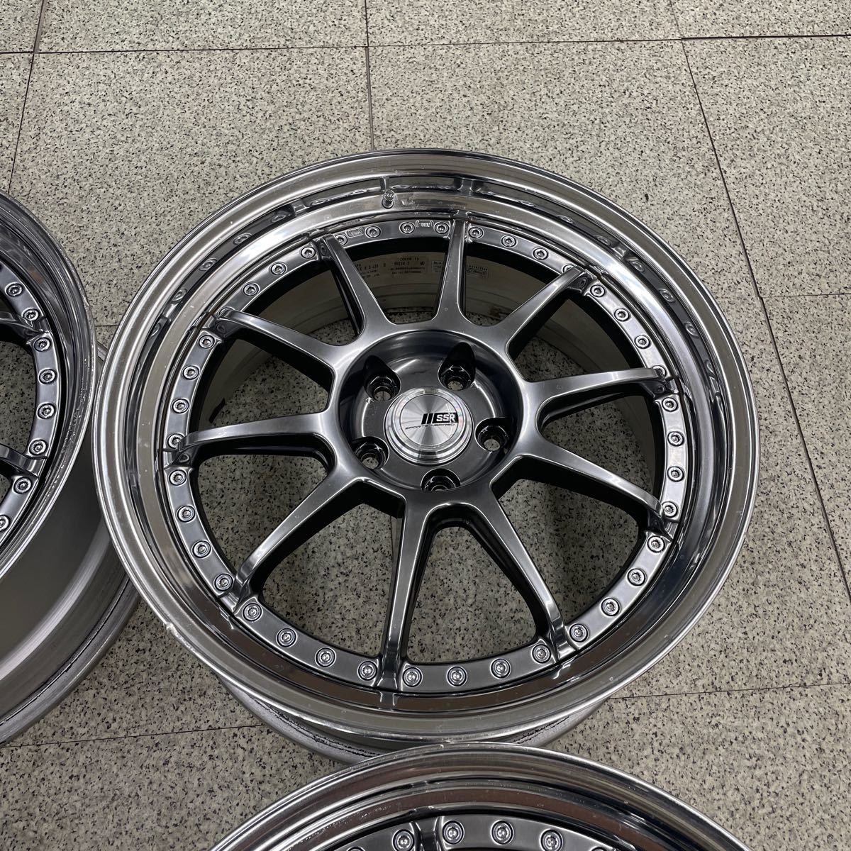 Bibian 比比昂- 希少SSR SP3 COLOR :TS 19インチ8.5J +47 5穴