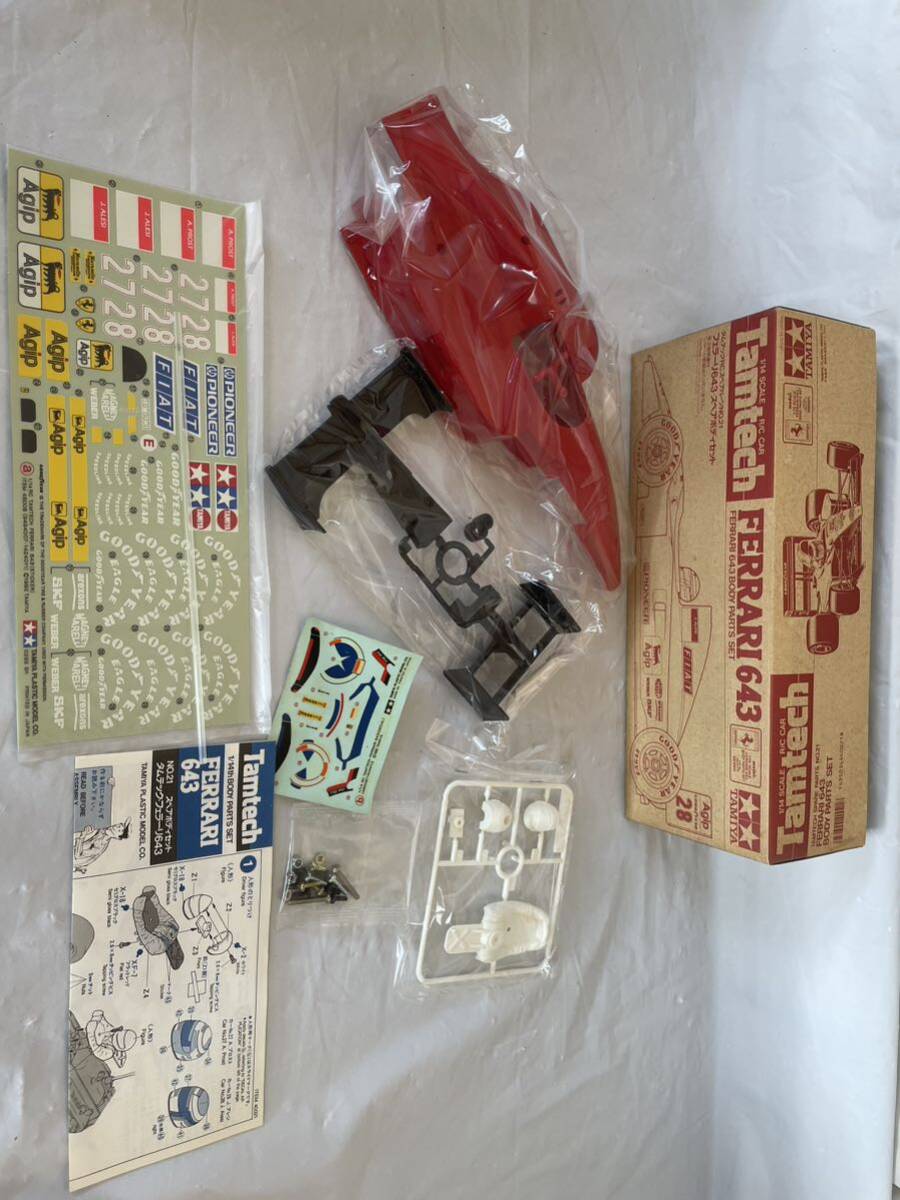 タムテック　フェラーリ643 （スペアボディ付き） Amazon.co.jp: 絶版 TAMIYA タミヤ 1/14 タムテック 電動RCカー